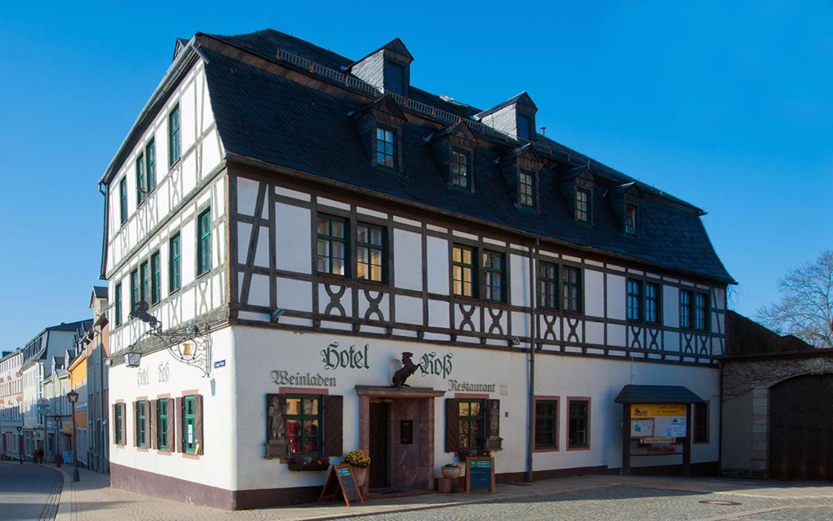 Hotel Ross Zwoenitz Exterior photo